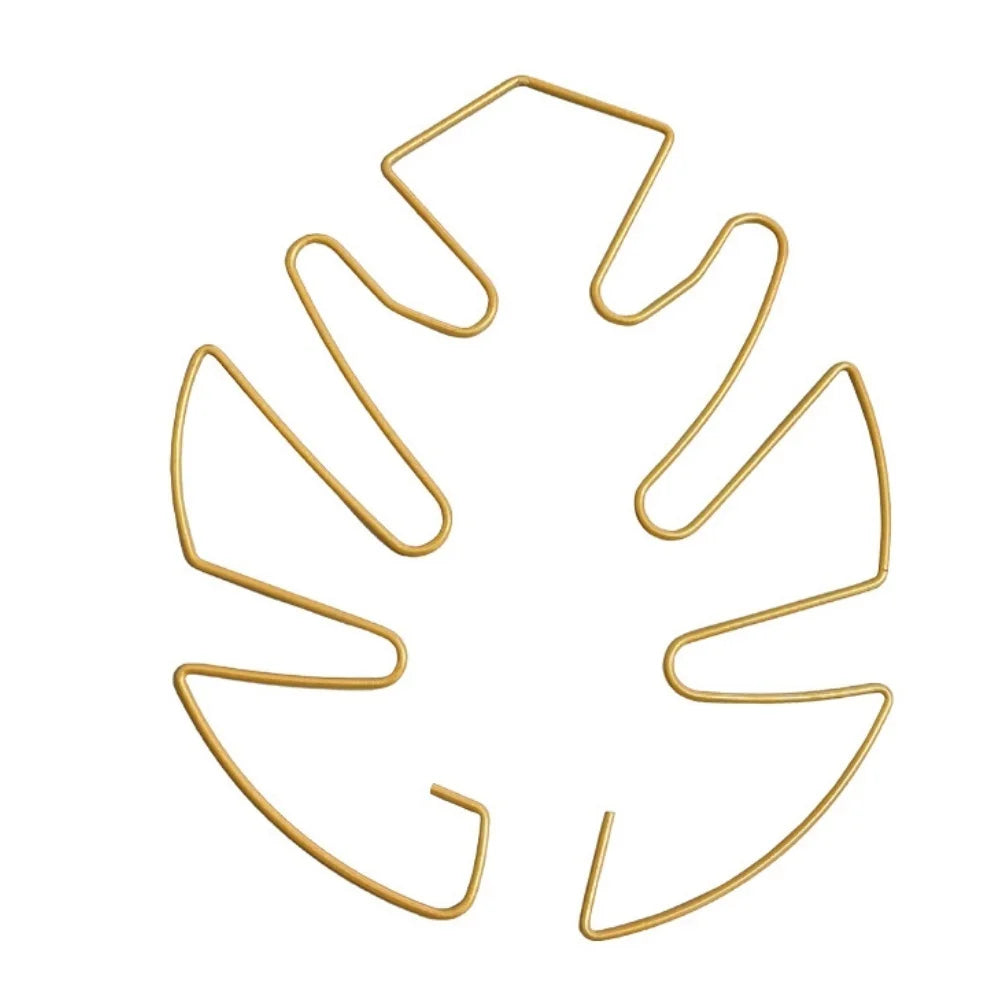 Indoor Outdoor Stem Upright Support Ring Monstera Leaf Anti-fall Plant Shaping Wire Holder For Plant Potted Growth Styling Tool Qme golden 1PC