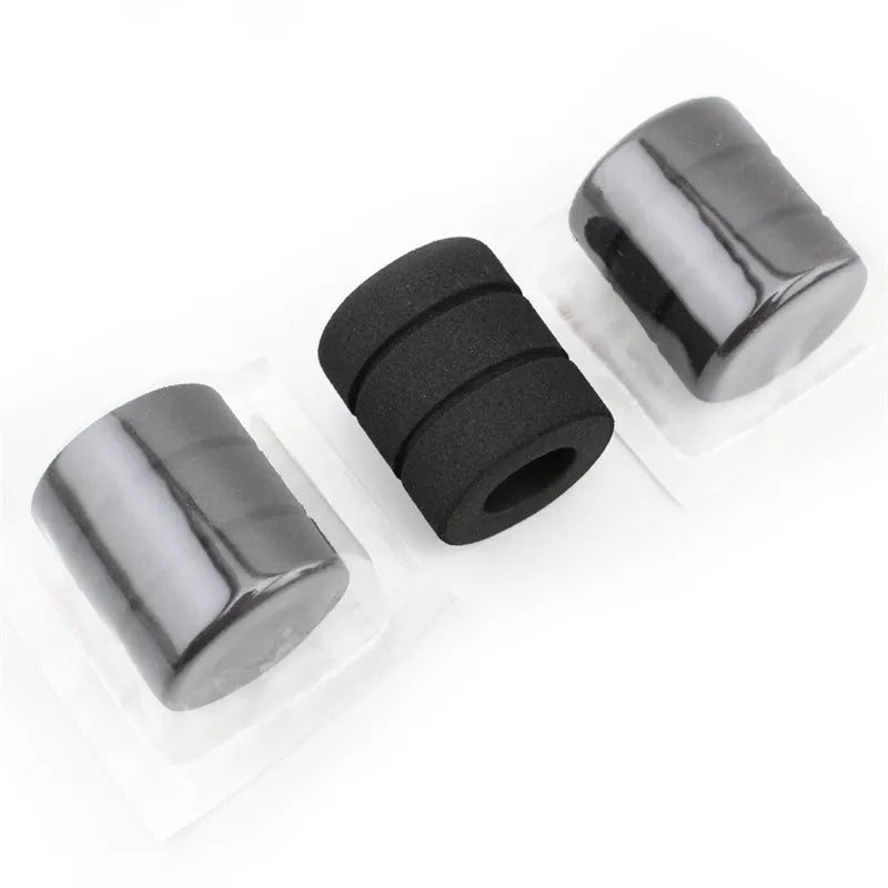 35 Memory Foam Tattoo Grip Cover Pen Machine Black Qme