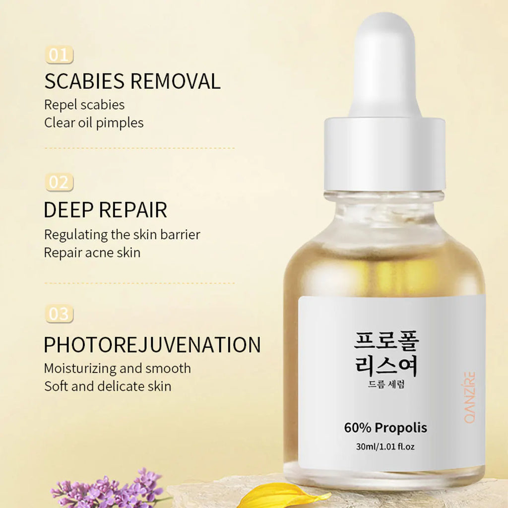 Propolis Salicylic Acid Acne Treatment Essence Pore Refining Qme