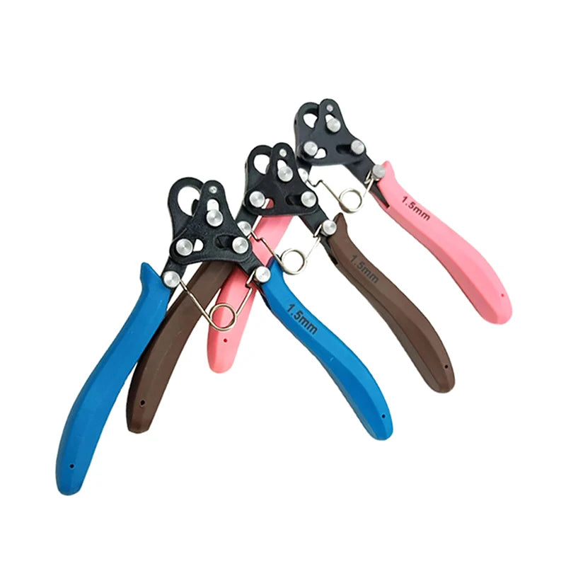 1.5/2.25/3mm Wire Rolling Plier Set For Wire Winding Bending Repair Jewelry Making Tool Round Nose Pliers For Wire Ring Wrapping Qme