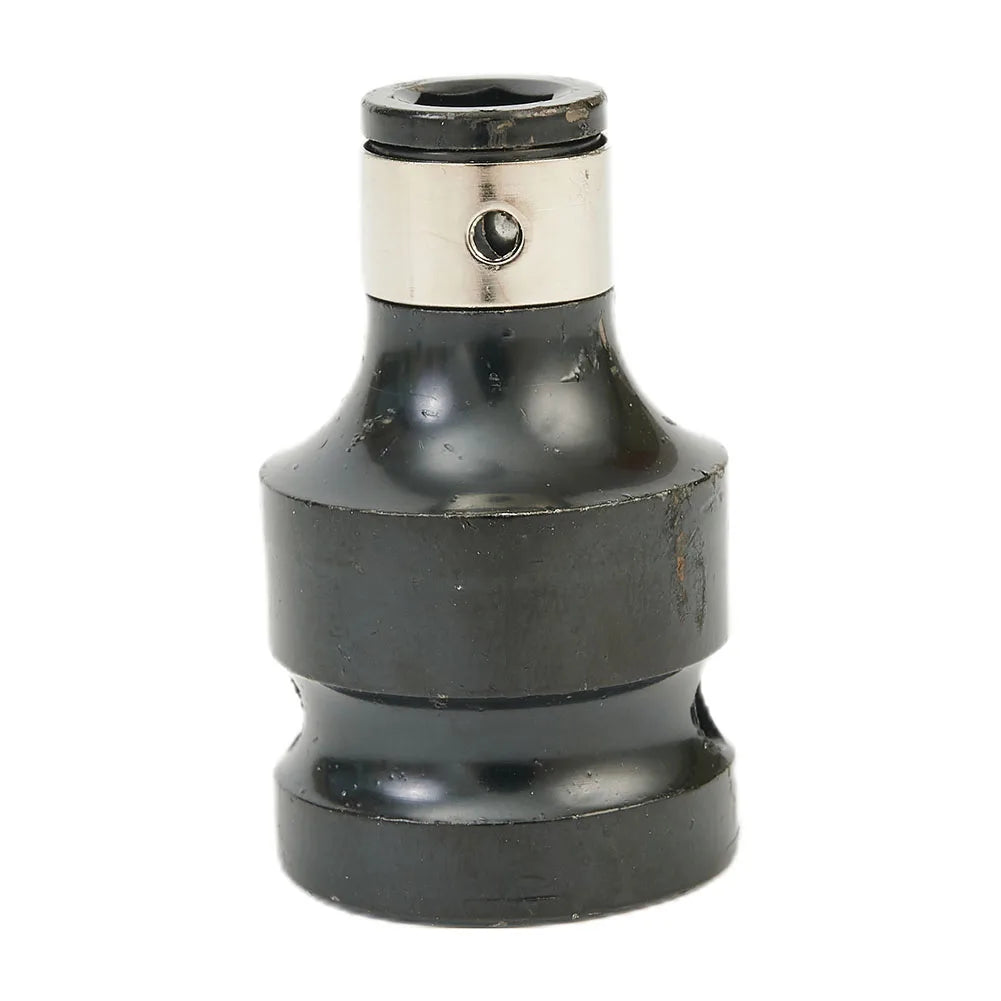 2Pcs/set 1/2 Square Drive To 1/4 Hex Shank Drill Bit Chuck Adapter Converter Kit Quick Adaptor Socket Converter Qme
