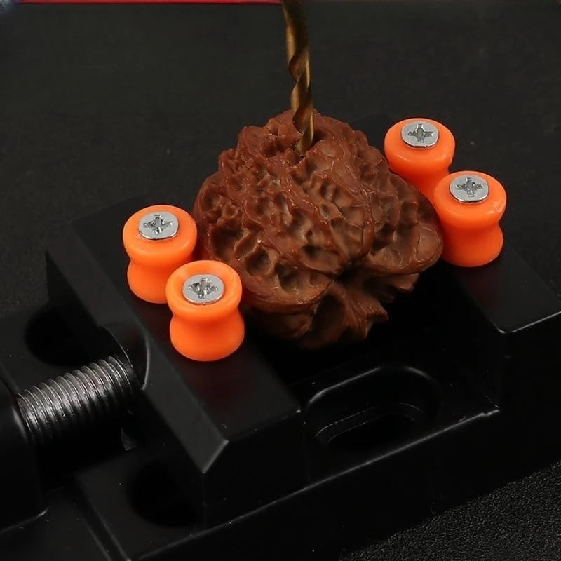 DIY Sculpture Craft Carving Tool Universal Jaw Bench Clamp Mini Drill Qme