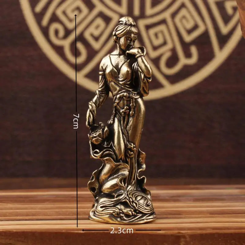 Desktop Crafts Ornaments Four Beautiful Women Figure Home Decor Xishi Qme A1