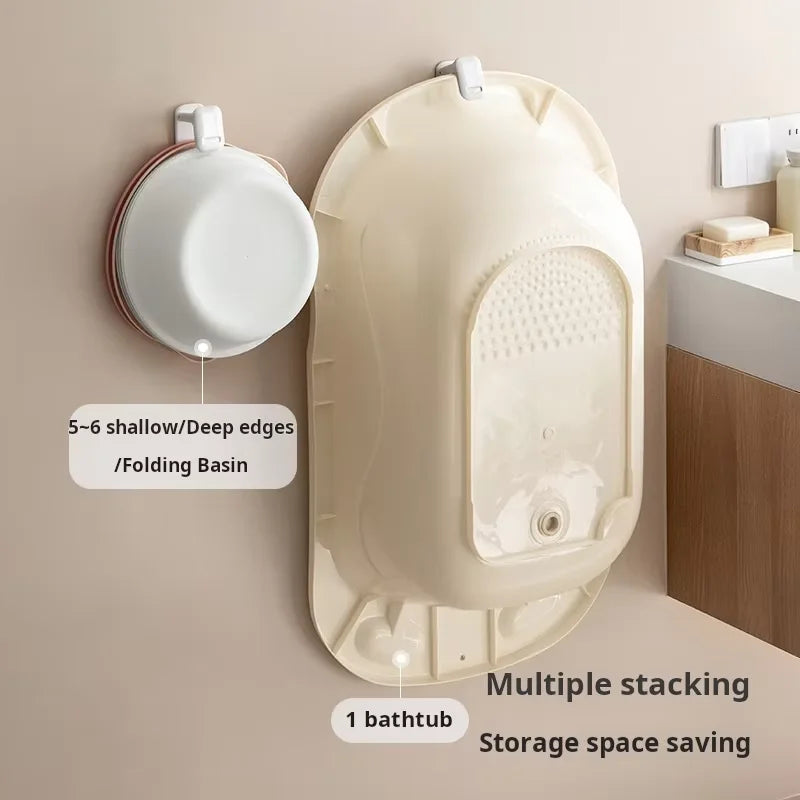 Basin Hooks No Drilling Required Adjustable And Easy To Access Suitable For All Occasions Space Saving Qme