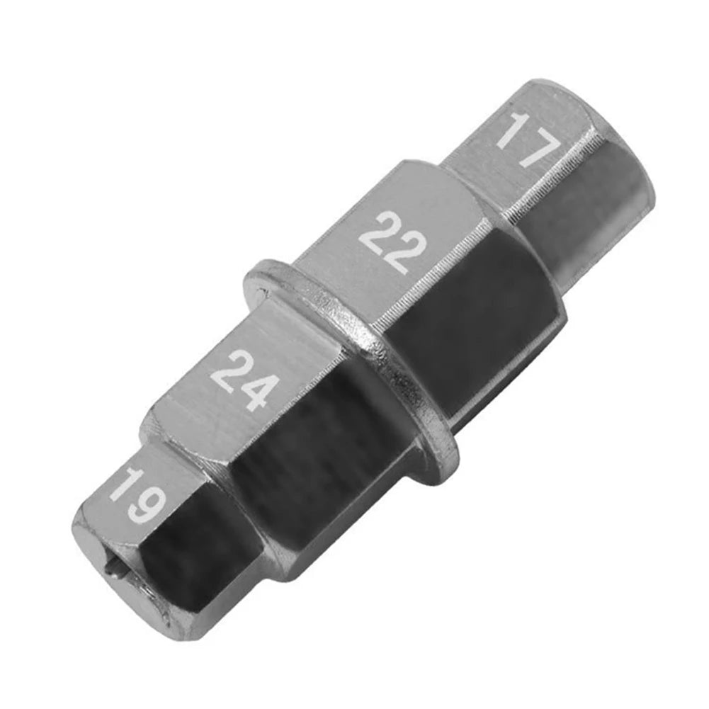 Motorcycle Front Wheel Spindle Wrench Socket Hand Tool Accessories for Motorbike Front Wheel Spindle Removal Sleeve Qme