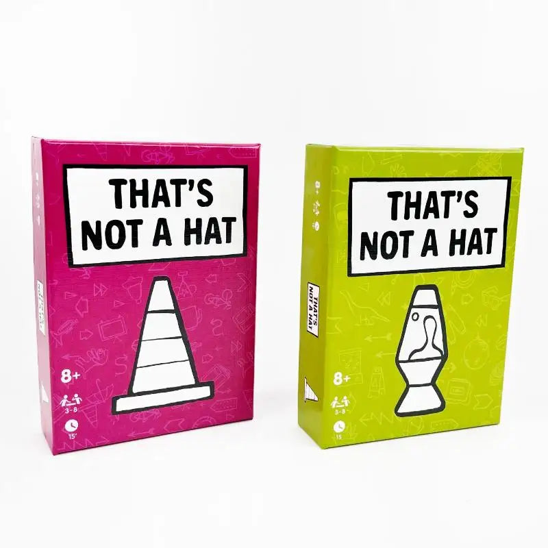 English Tabletop Game 3-8 Players That's Not Hat Happy Party Board Qme