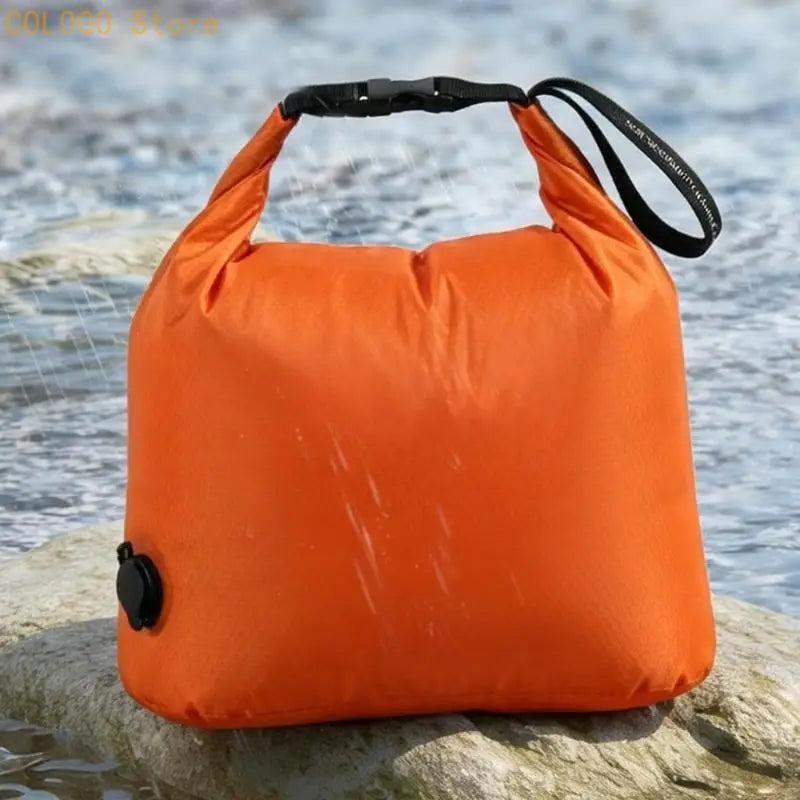 Camping Clothes Storage Bag Manual Air Port Roll Clip Water Resistant Qme