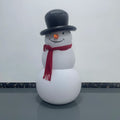 Inflatable PVC Glowing Snowman And Santa Claus Christmas Decorations Outdoor Yard Lighting Air-filled Sturdy Christmas Ornaments Qme 150cm