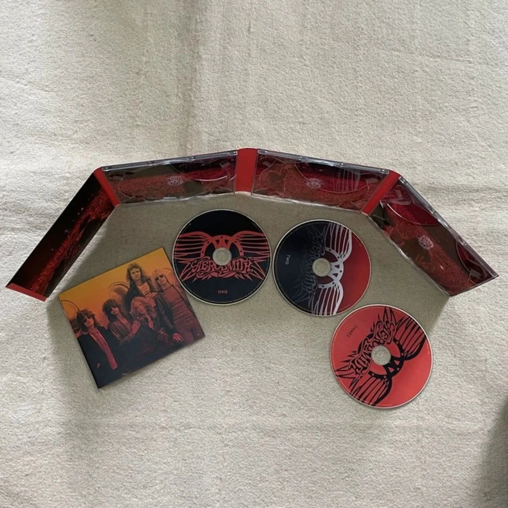 Hard Rock Golden Era Greatest Hits CD Album | Red Wing Logo Collector’s Edition Cover, Spanning Decades of High-Energy Tracks Qme