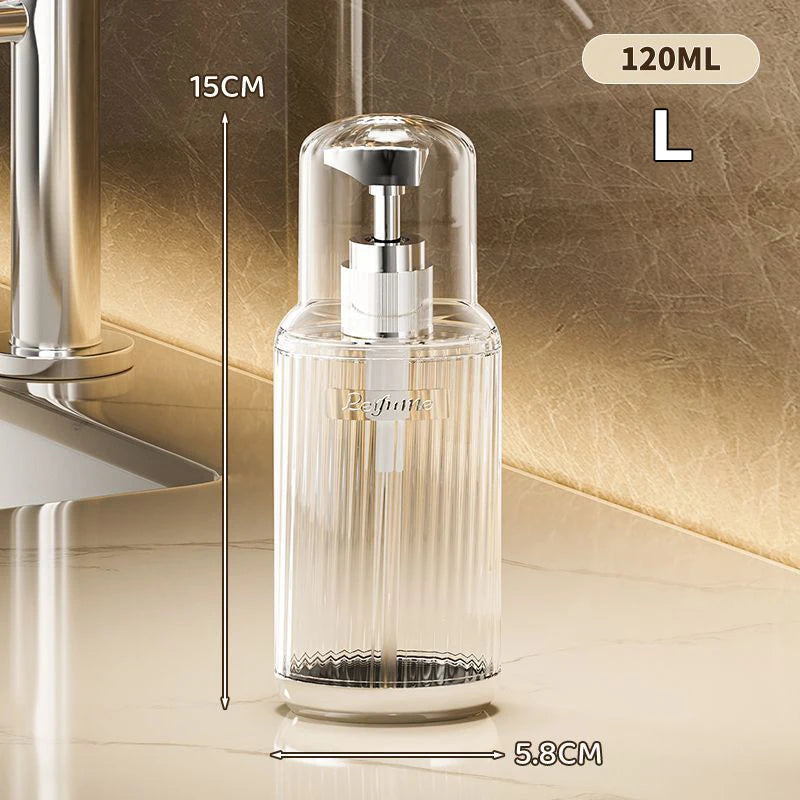 60 90 Liquid Soap Dispenser Bottle Empty Pump Refillable Bathroom Qme large