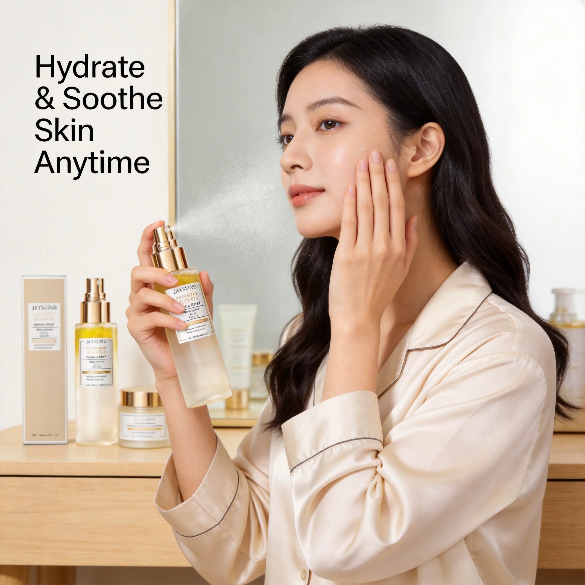 Whitening Essence Spray Even Skin Tone Fade Dark Spot Reduce Fine Qme