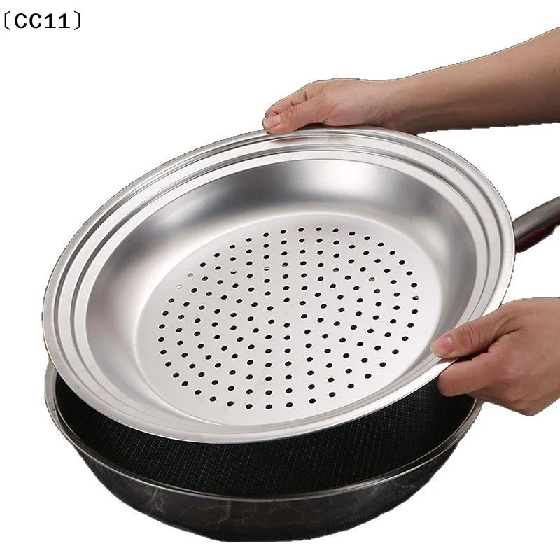 One Steam Tray Can Accommodate 30-32- Woks Multifunctional Grid Qme