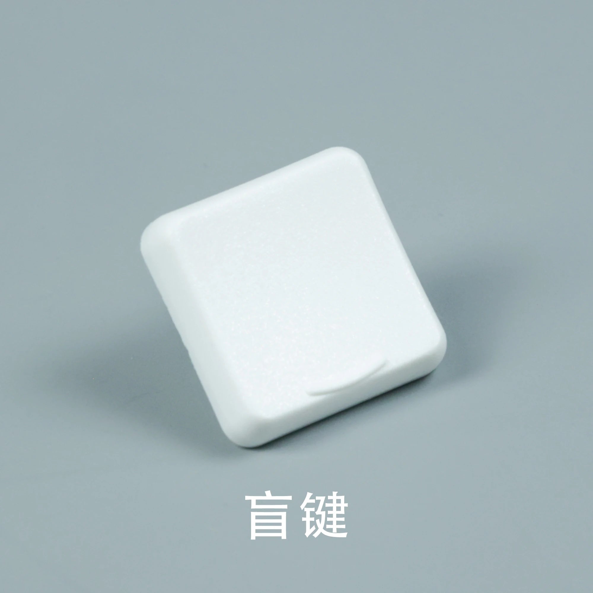 Chocfox 10PCS CFX Low Profile PBT Keycaps For Kailh Choc Switch Mechanical Keyboard Blind key/1/1.25/1.5/1.75/2/2.25u Keycaps Qme White Blind key 1U