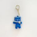 Cartoon Silicone Soft Protective For AirTag Case Locator Tracker Keychain Cover Funny Dog Bear Shape Kawaii Key Ring Qme U