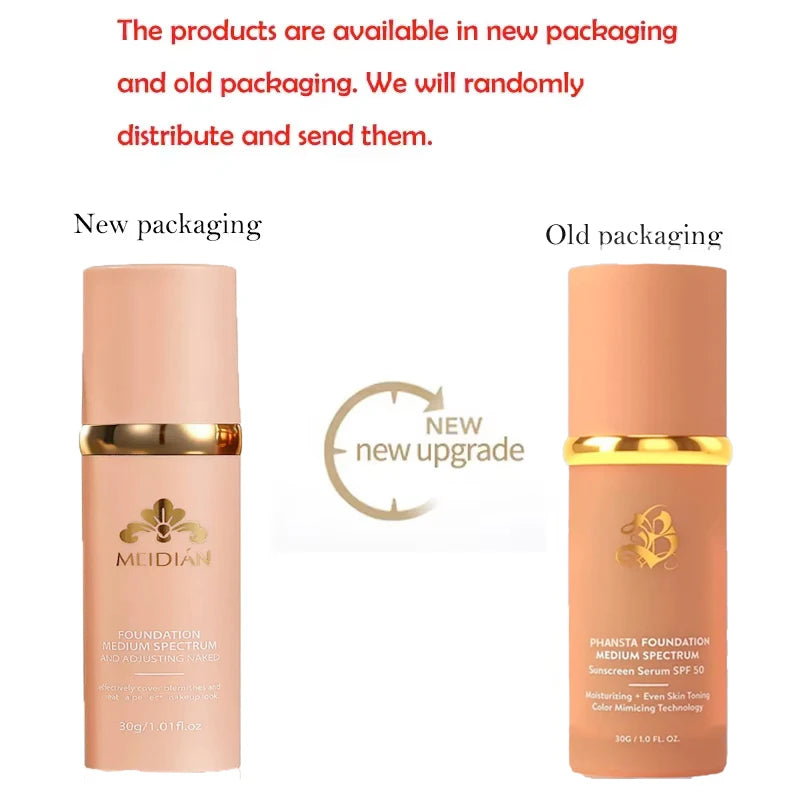 4-in-1 Foundation Magic Color Changing Foundation Liquid Soft Matte Long Lasting Hydrating Makeup Base maquiagem Spf 50 Qme
