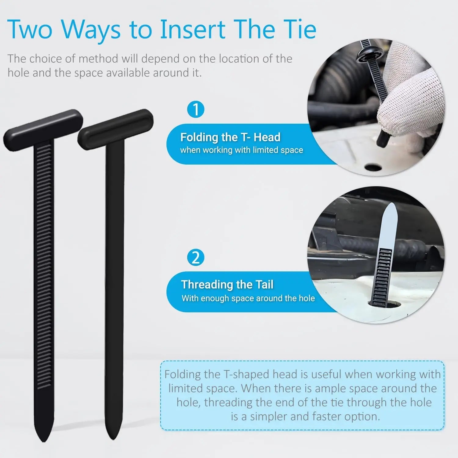 Heavy Duty Nylon Cable Tie Buckle Auto Fastening Straps Universal Self-locking Zip Ties Cable Management ELECTRICIST Accessories Qme