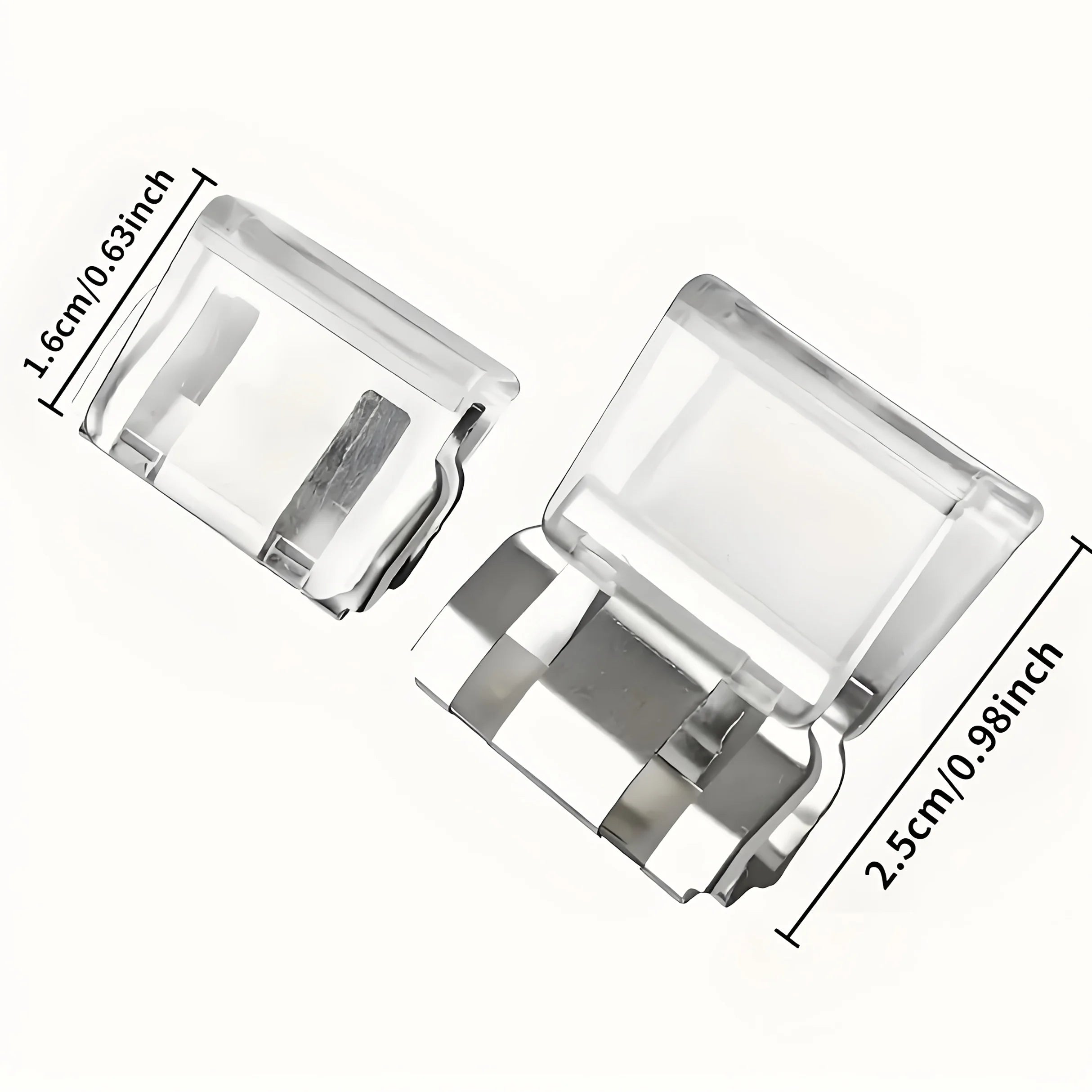 10-Piece Clear Page Holder - Durable Plastic Bookmark Holder for Office, Study and Reading - Perfect Gift for Students and Lover Qme