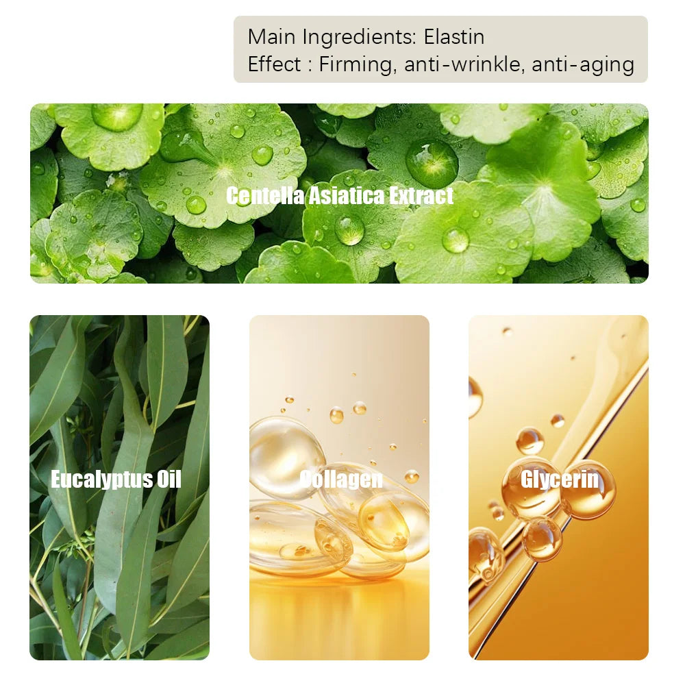 New Firming body cream, contains collagen, can tighten the abdomen, thighs and buttocks, has a moisturizing effect 50g Qme