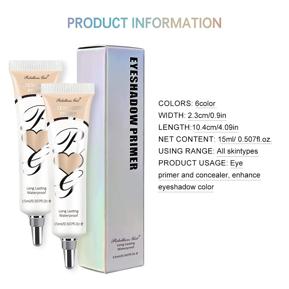 Eyeshadow Primer Cut-off Concealer 24-Hour Makeup Lasting Waterproof Qme