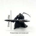 3D Printed Plastic Angel Pen Stand Desktop Organiser Rack Holder Qme Black