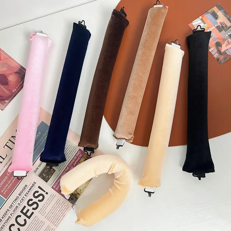Heatless Hair Curlers Curling Rod Headband No Heat Lazy Curls Hook Qme