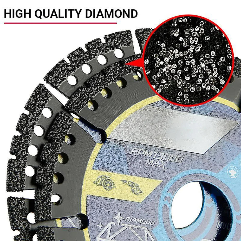 Multi Material Cutting Blades Metal Tile Stone Plastic Angle Grinder Saw Blades for Alloy Cast Iron Marble Tool Accessories Qme