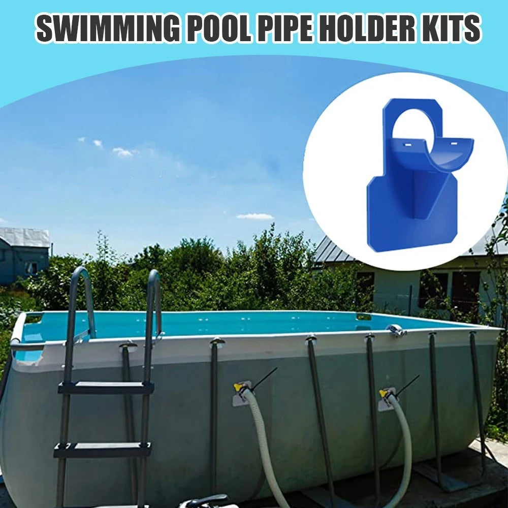 1/3/5Set Durable Pool Pipe Support Bracket Prevents Hose Sagging,Simple Installation Fit Most Common Above-ground Swimming Pools Qme