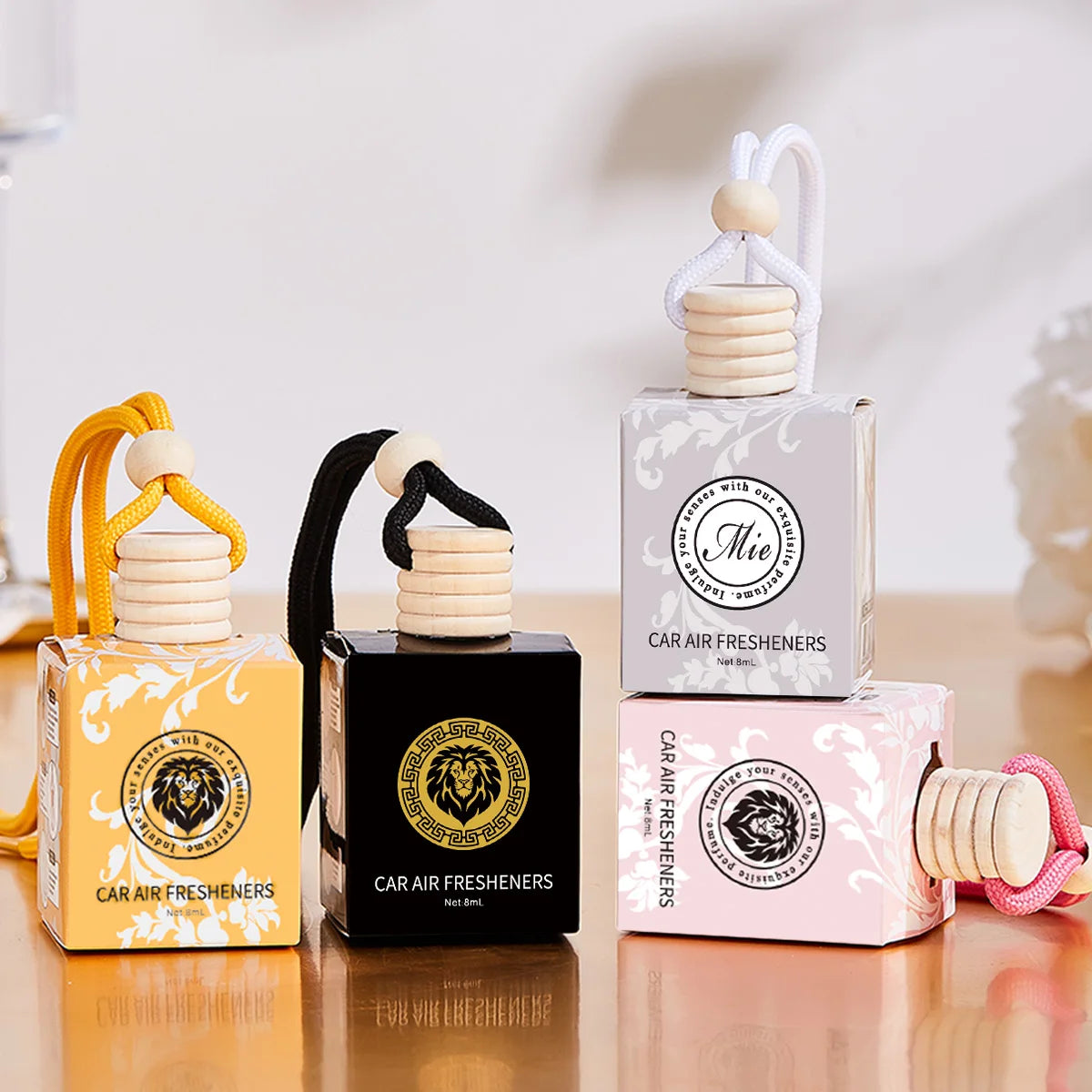 Lion Car Perfume Long-acting Air Freshener Fragrance Used Interior Qme