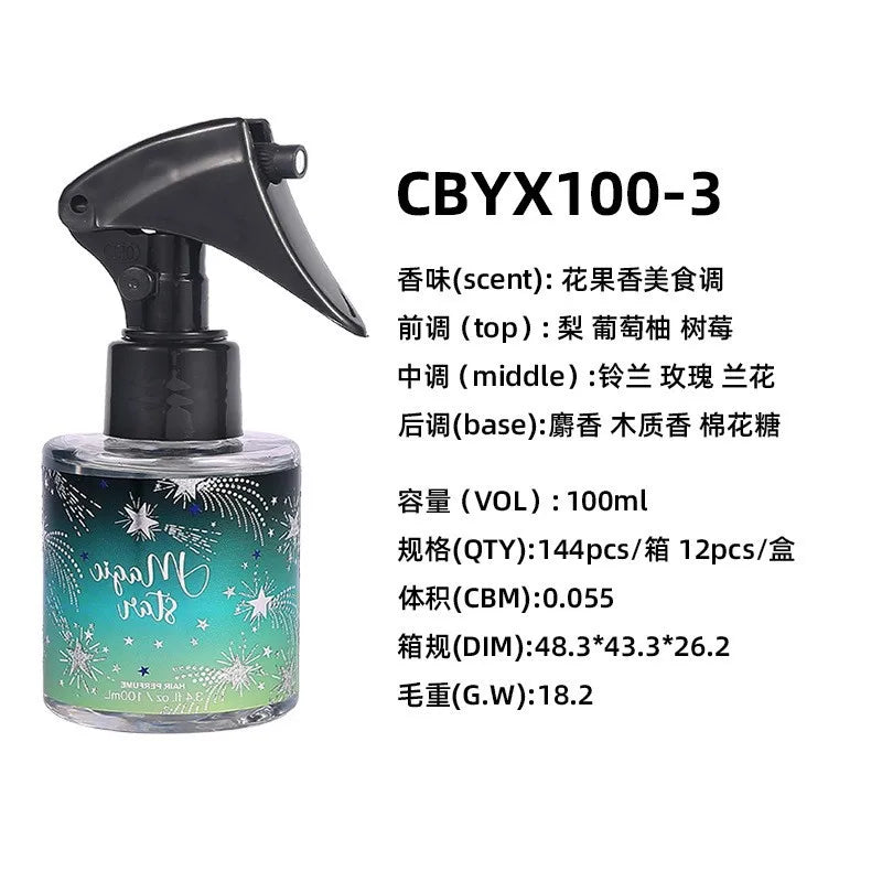 Floral Fragrance Charm Perfum Fresh Light Romantic Lady Hair Last Eau Qme Magic star