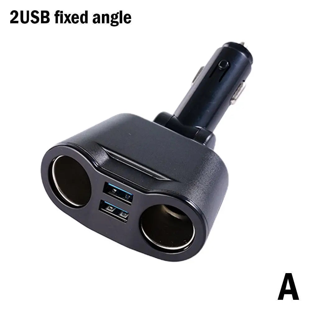Car Cigarette Lighter PD USB Charger QC3 0 Dual Socket Splitter Qme A