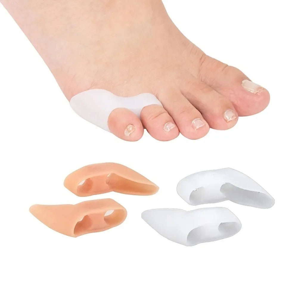 Soft Little Toe Buffer Cushion Covers Flexible Anti-friction Foot Qme