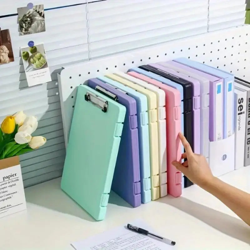 Folder Storage Box Multifunctional Desktop Organizer Suitable Daily Qme