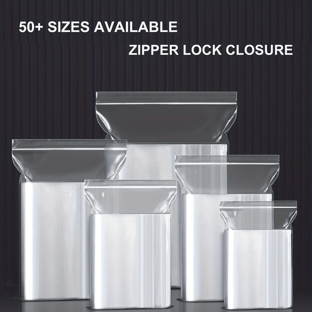Transparent storage bag - A sealed small bag used for organizing small items, highly suitable for travel, handicraft making Qme