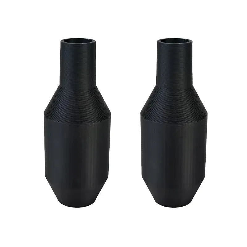 Self-Priming Siphon Pump - Manually Operated, Requires No Electricity, Suitable as an Automatic Drainage Tool for Gardens, Swimm Qme 2pcs Black