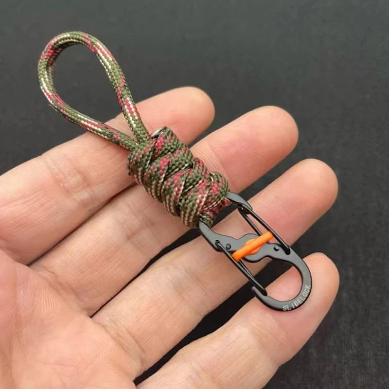 8-shaped Lock Portable Outdoor Lanyard Hanging Buckle Umbrella Rope Qme A10