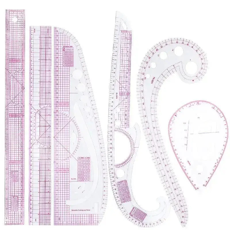 Clothing Sewing Ruler French Curve Flexible Tailoring Templates Qme