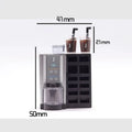 Photography Scene Props Doll House Decoration Mini Coffee Machine Qme onesize