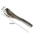 2Pcs Stainless Steel Ice Cream Spoon Multi-purpose Yogurt Dessert Scraper Spoon Oat Cake Jam Mixing Scoop For Home Kitchen Use Qme 2pcs