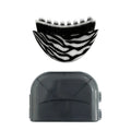 Zebra Print Lymphatic Drainage Face Brush Lid Contouring Lifting Qme 1Pc