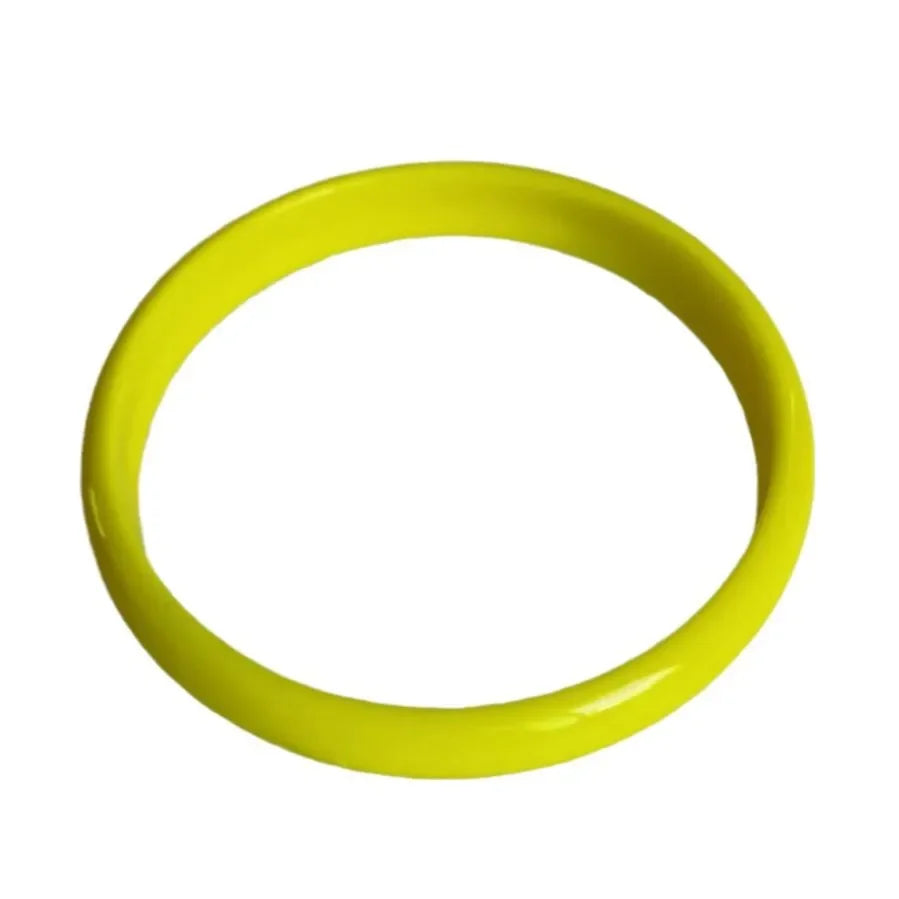 1CM Colorful Candy Acrylic Wide Face Bangle Bright Exaggerated Y2k Resin Bracelet Summer Hip Hop Sport High Street Bangle Qme