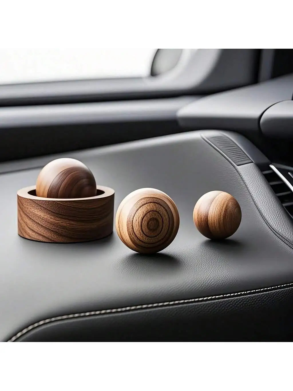 Natural Wooden Diffuser Essential Oil Desktop Car Ornament Suitable Qme