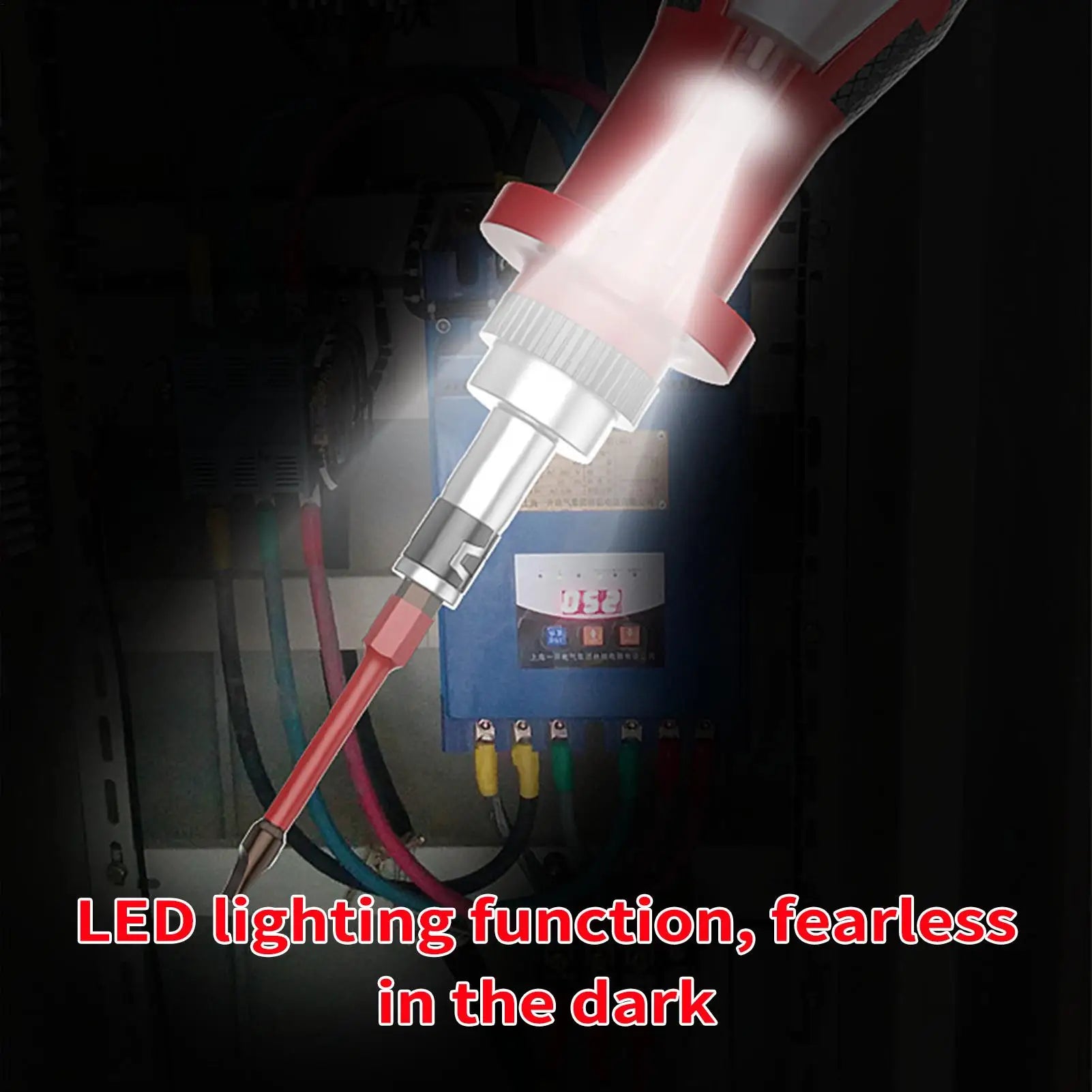 Power Tester Pen Circuit Check Screwdriver Tool LCD Lighting Qme