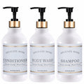 Soap Dispenser with Pump and Labels Dish Soap Dispenser for Kitchen Sink Countertop Decoration Refill Hand Wash Bottle Qme G