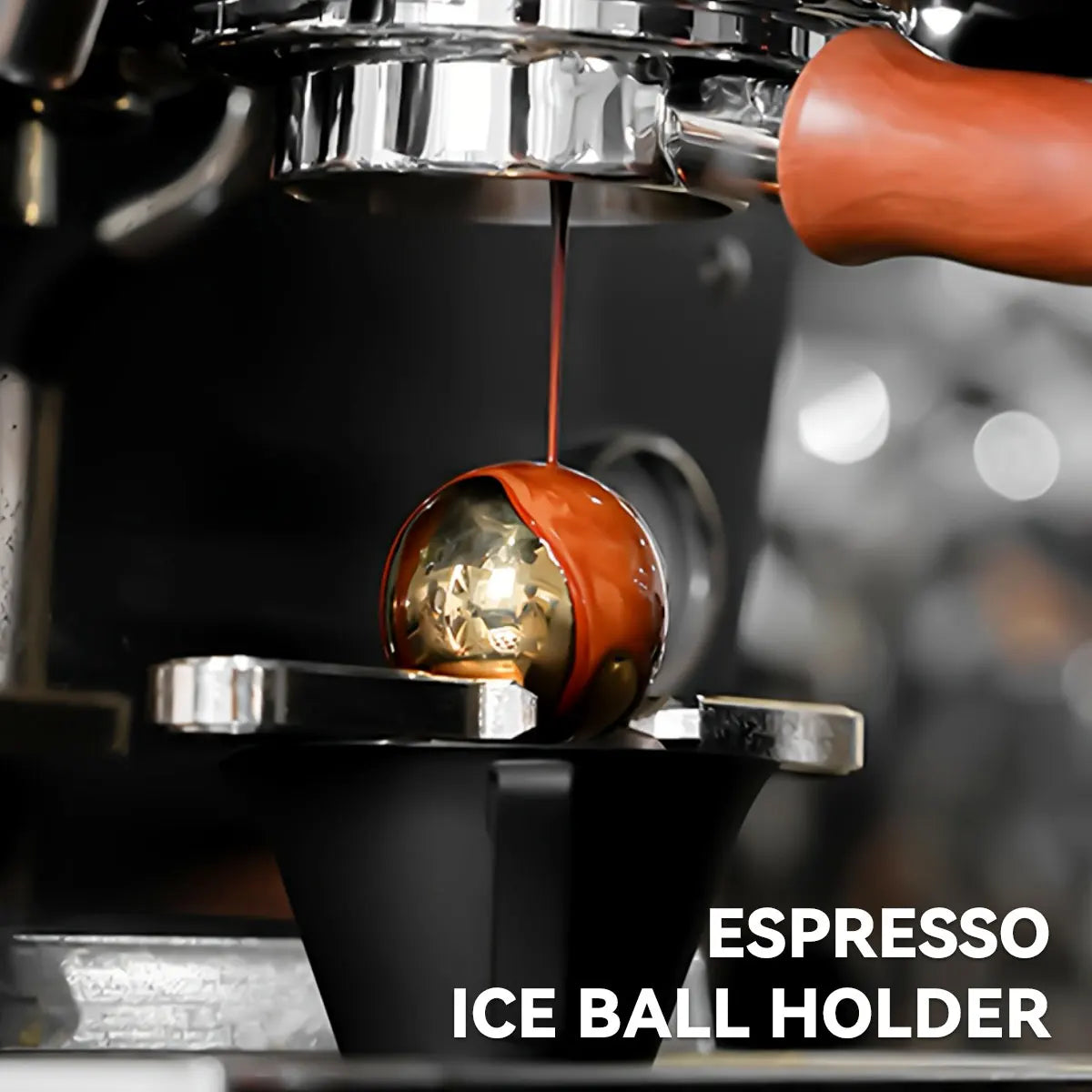Espresso Accessories Cooling Ball Holder Premium Stainless Steel Qme