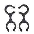 Outdoor Hiking Poles Buckle Cane Clip Accessories Plastic Walking Qme A