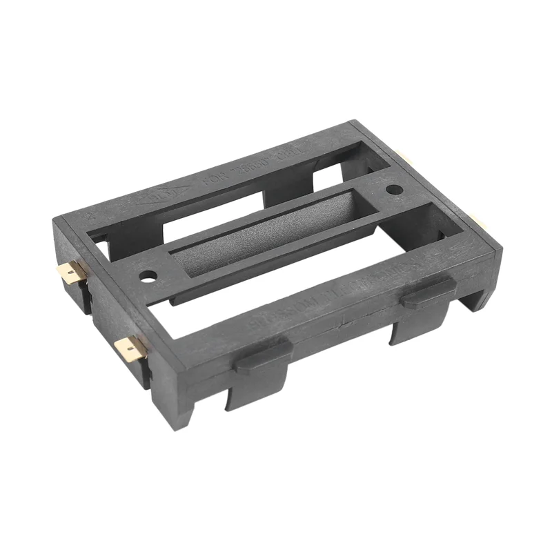 A02F-20Pcs/Lot 2 X 26650 Battery Holder SMD With Bronze Pins 26650 Battery Storage Box TBH-26650-2C-SMT Qme