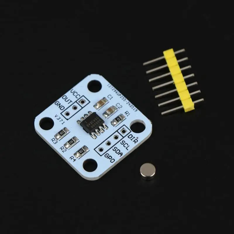 AS5600 Magnetic Encoder 12bit Precision Angle Measurement Sensor Qme