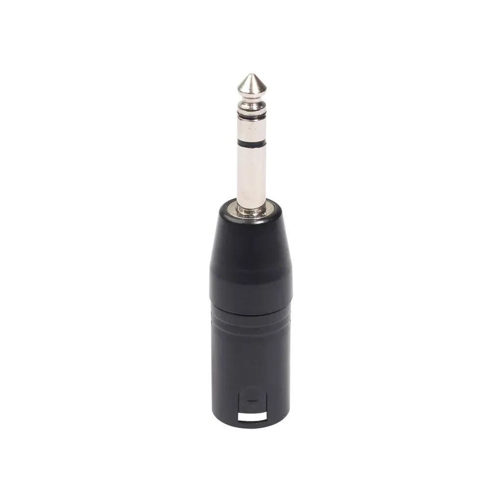6.35mm Mono Male To XLR 3 Pin Female/Male Audio Plug Converter Adapter Connector for Headphone Microphone Power Amplifier Guitar Qme