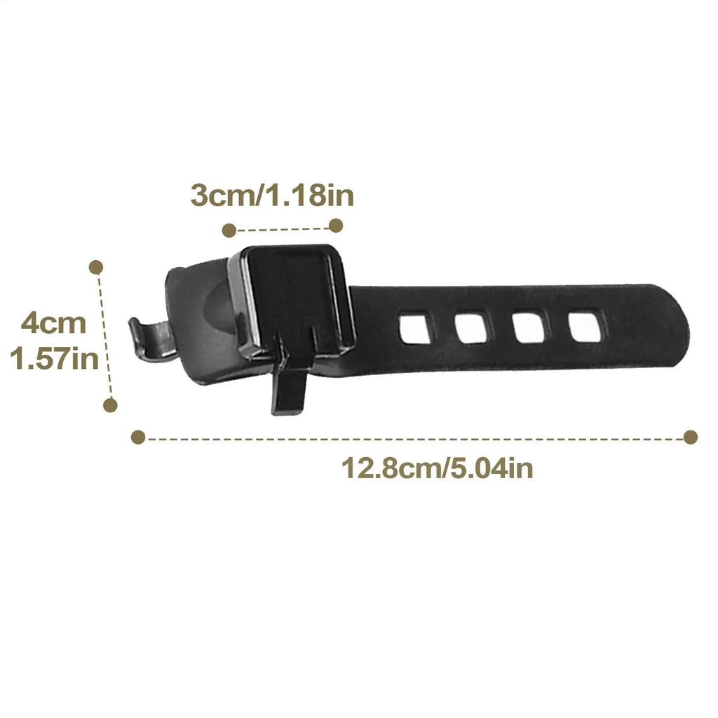 Bicycle tail light strap base bicycle light base clip Fixing Strap Silicone Light Mount Band Taillight Mount Qme