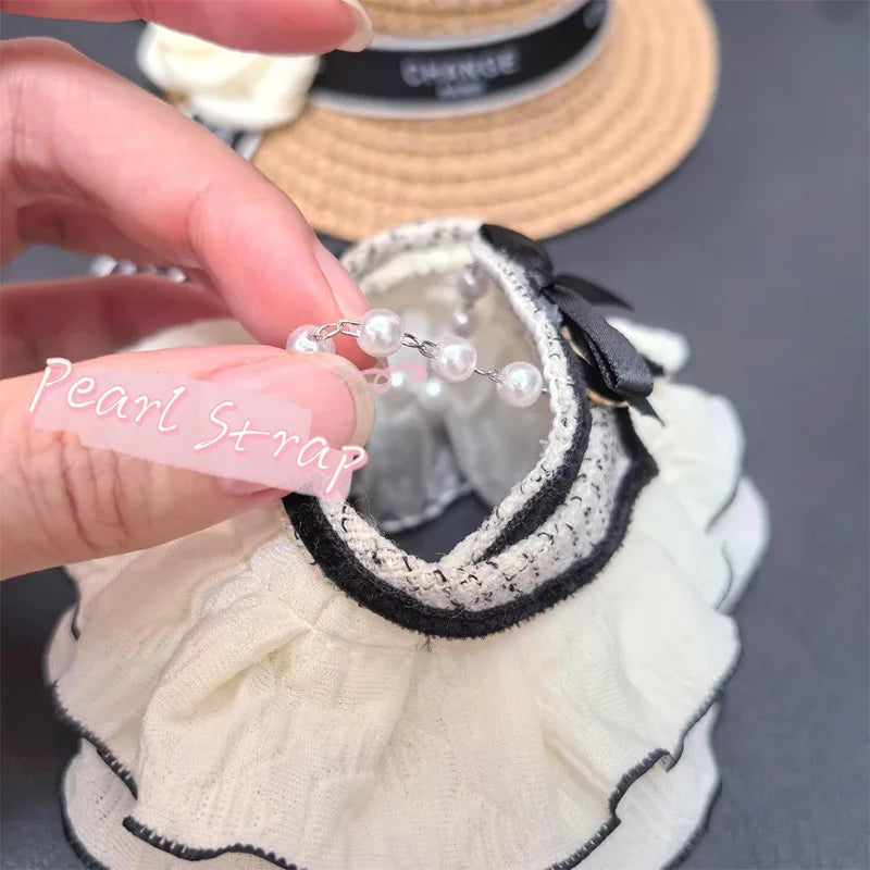 Labubu15-17cm Doll Luxury Unique Clothing, Strapless Layered Chiffon Dress, Fashion Style Fashion Collection Qme